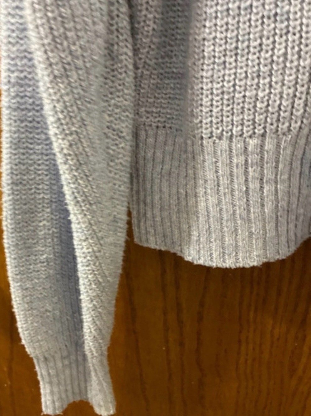 SO Pale Blue Open-Front Knit Cardigan - Picture 5 of 6